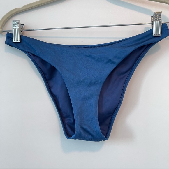 SEA SALT SWIN | SHIMMER NAVY BIKINI HIGH LEG BOTTOMS - Picture 7 of 12